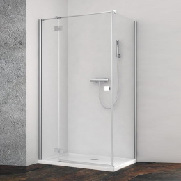 Дверь душевого уголка Radaway Essenza New KDJ 100 L профиль Черный стекло прозрачное 385040-54-01L