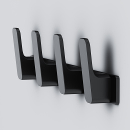 Фото Набор крючков для полотенец Am.Pm Func (A8F35922) черный