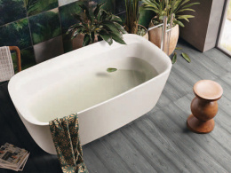 Акриловая ванна 170x78 Hatria (Y8AH25), прямоугольная