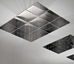 Antonio Lupi Lamattonella LMN3_A Душевая система 25 см х 25 х 0,5 см с каскадом