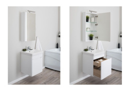 Фото Мебель для ванной Aquanet София 50 белый