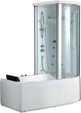 Фото Акриловая ванна 170x85 Gemy (G8040 B R), угловая асимметричная