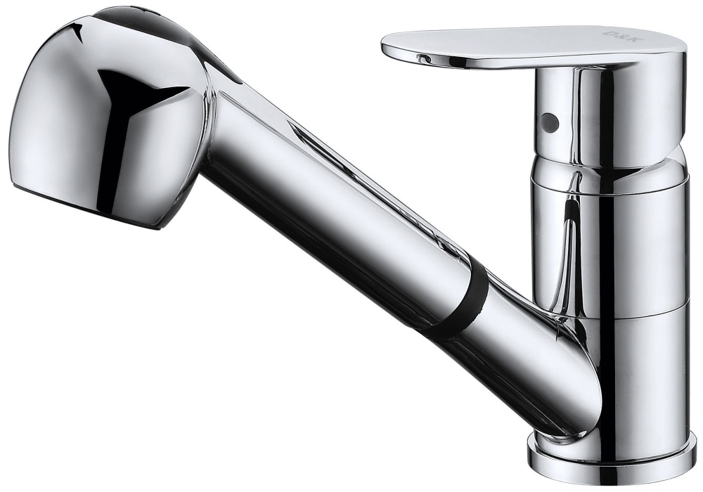 Фото Смеситель для кухни с выдвижной лейкой D&K Rhein Speyer (DA1312501)