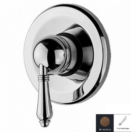 Фото Смеситель Nicolazzi Classico Monokomandi 3406DB76 для душа, темная бронза/Mont Blanc