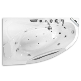 Акриловая ванна 171x99 Gemy (G9046 II O L), прямоугольная-асимметричная