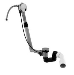 Фото Nobili AV00101/51CR Сливной-переливной гарнитур для ванны (хром)