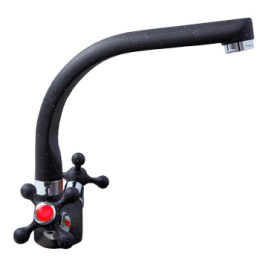 Фото Смеситель для кухни MATRIX SMF-823090/BK 1/2" цвет черный