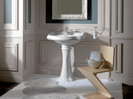 Раковина Kerasan Retro 104501*3, под смеситель на 3 отв., 56*46,5 см