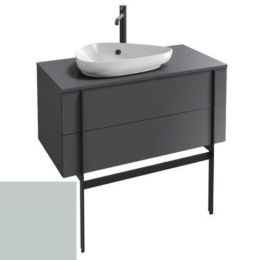 Тумба под раковину Jacob Delafon Nouvelle Vague 100 см, EB3040-S25, синий шторм сатин