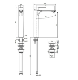 FIMA Carlo Frattini Mast F3131/HCR Смеситель для раковины