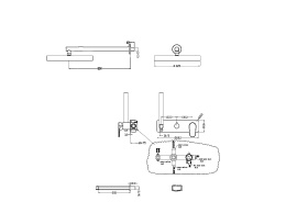 Фото Смеситель для душа Boheme Spectre (454-2-BR) бронза