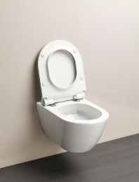 Унитаз подвесной GSI Pura 8815FR211 безободковый