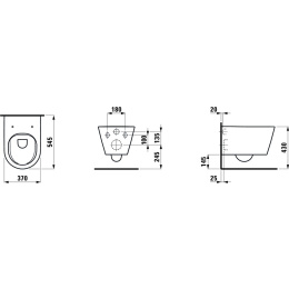 Унитаз Laufen Kartell by 8.2033.7.020.000.1