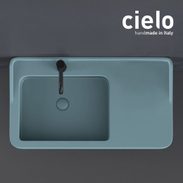 Фото Ceramica CIELO Siwa SWLA PL - Раковина для ванной комнаты 90*50 см (Polvere)