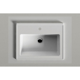 Раковина Bien Neptun NPLK06001FD1W3000 60 x 46.5 x 19 см мебельная, белый