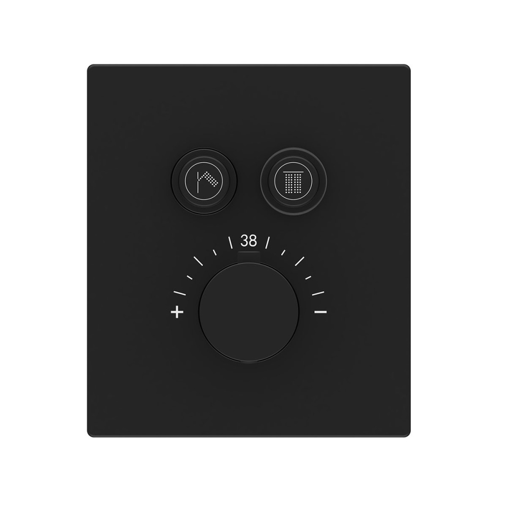 Душевой комплект Vincea (VSFW-3I21T1MB) черный матовый