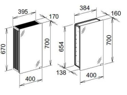Фото Модуль Keuco Royal Modular 25004000201, алюминий