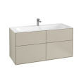 Villeroy Boch Finion G05000HH Тумба под раковину 1196х498 мм (sand matt)