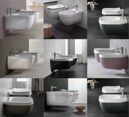 Подвесной унитаз Hatria Abito (YXX601) белый