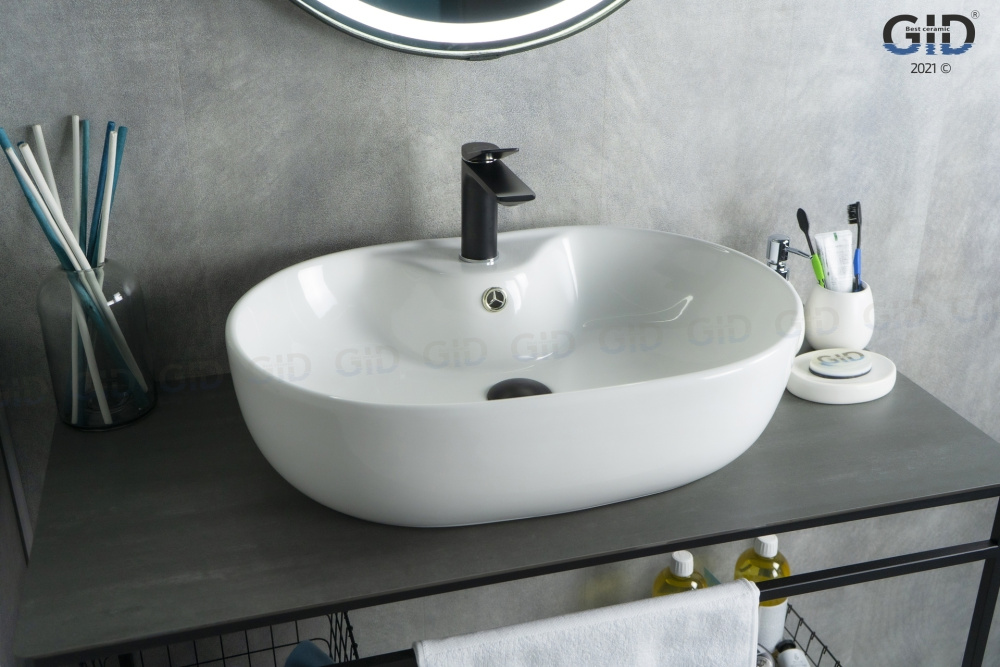 Фото Раковина накладная Gid N9163