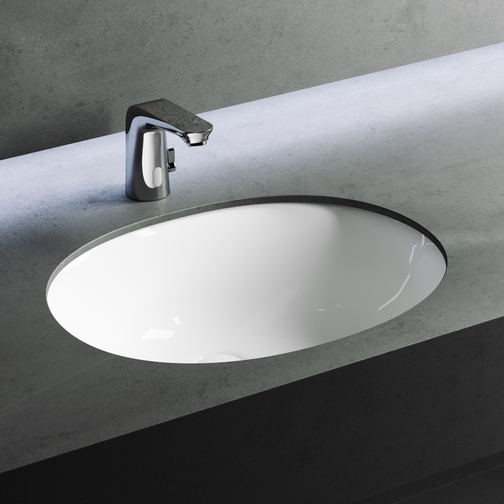 Встраиваемая раковина Ceramicanova Element CN6043 Овал 56 см
