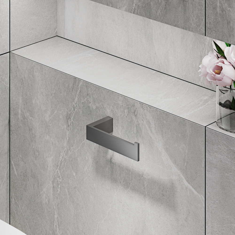 Фото Бумагодержатель Timo Petruma 15241/18 черное золото