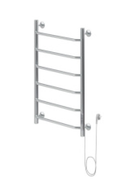 Фото Полотенцесушитель электрический Aquanet Fiona 80х50 Тэн справа