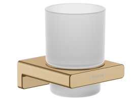 Стакан Hansgrohe AddStoris (41749140) цвет держателя-шлифованная бронза