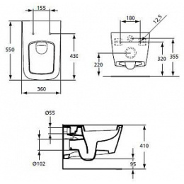 Ideal Standard Simply U J452101
