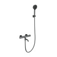 Смеситель для ванны с душем и термостатом Wonzon&Woghand (WW-B3029-A1-BGG) Темный графит