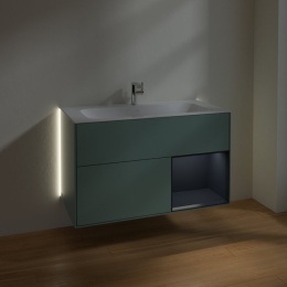 Villeroy Boch Finion G040HGGM Тумба под раковину 996х498 мм (midnight blue matt/olive matt)