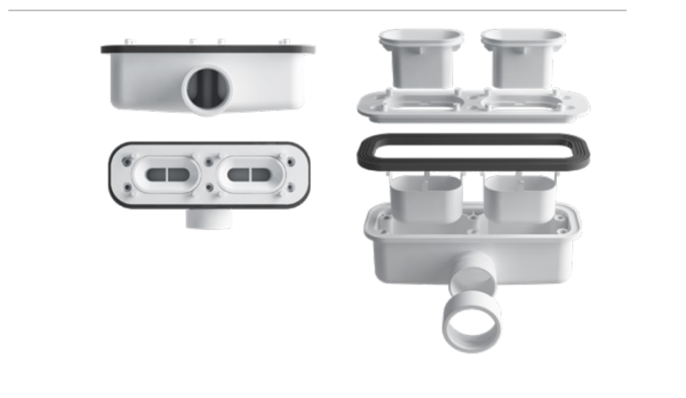 Фото Сифон с гидрозатовром Vincea (Vsph-D611)