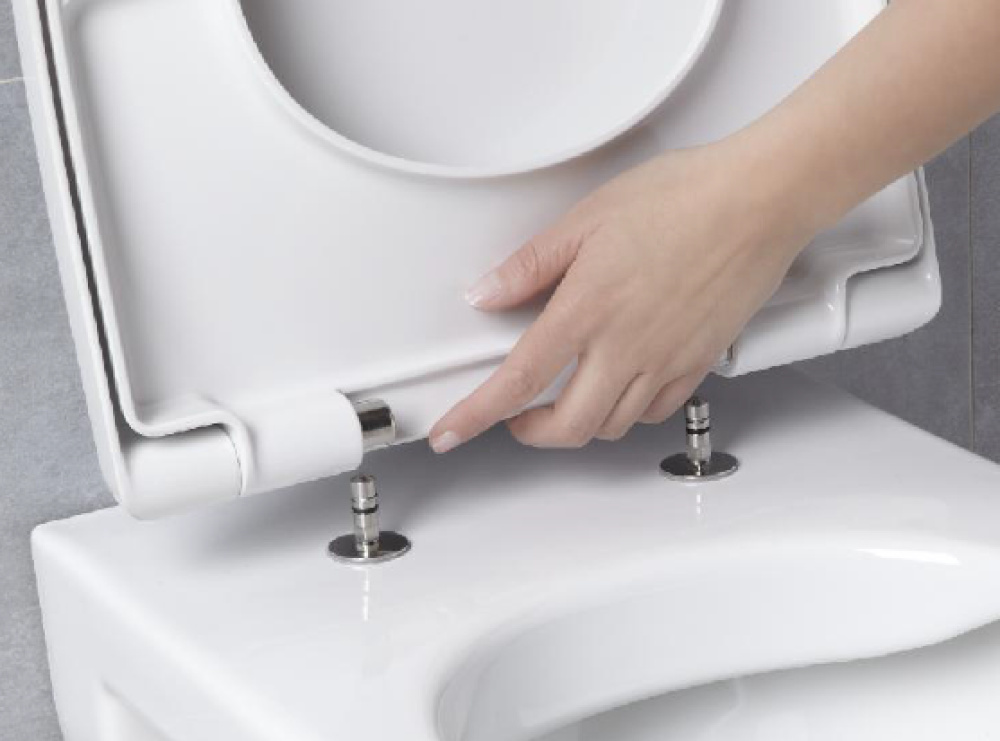 Фото Крышка-сиденье Jacob Delafon Odeon Up Rimove 8407K-00, standart, крепления хром