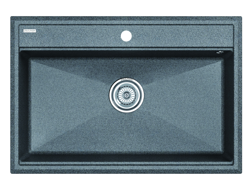 Мойка для кухни Paulmark Stepia (PM117551-DG) графит