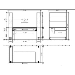 Мебельный элемент A26900EE VILLEROY&BOCH City Life, без подсветки, окури, 950 x 800 x 525 мм