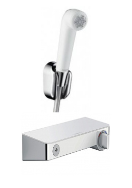 Гигиенический душ с термостатом настенный HANSGROHE ShowerTablet Select 32128+13171 с шлангом и держ