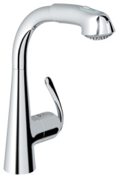 Grohe Zedra 32553SD0 Смеситель для кухни, выдвижной излив