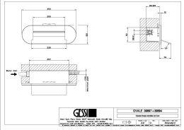 Фото Душевой каскадный излив Gessi Cascata (39894#238) сталь полированная