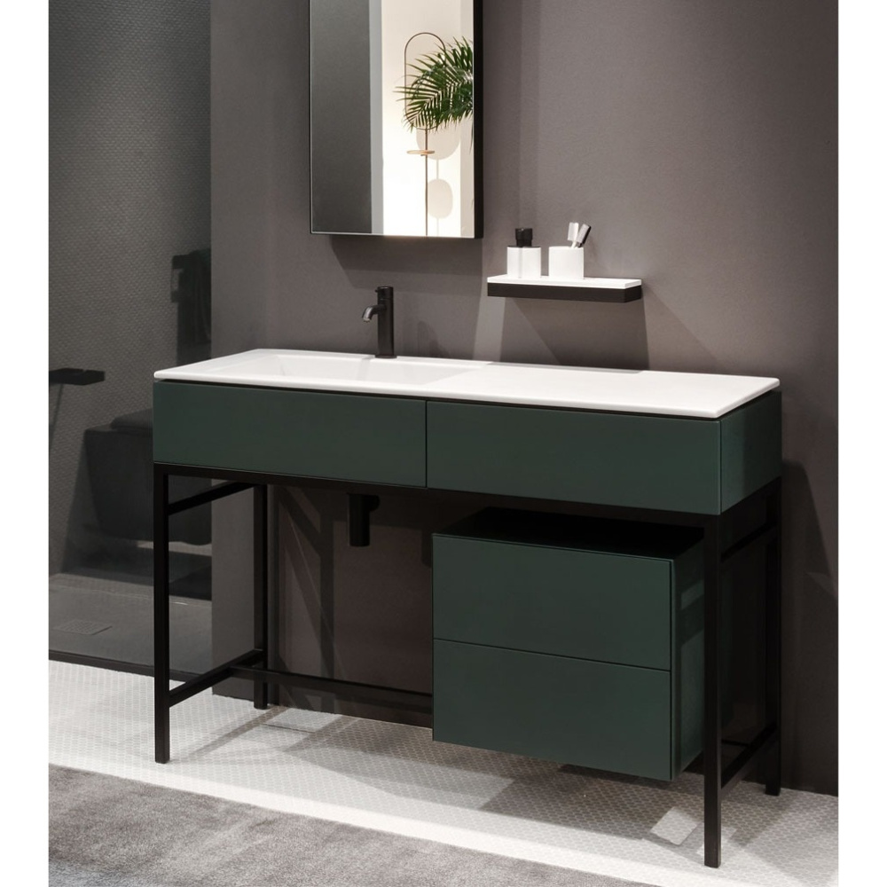 Ceramica CIELO Milano MIBCL BA - База под раковину с выдвижным ящиком 120*50*h17 см (цвет - базальт)