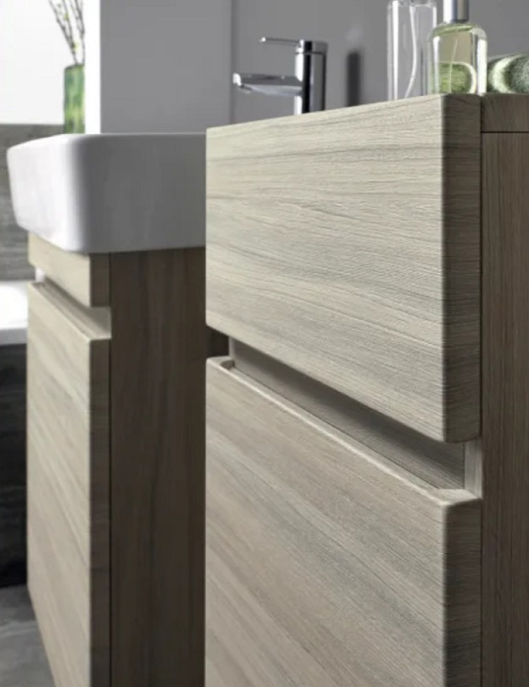 Geberit Renova Plan 869102000 Тумба для раковины, с ящиками выдвижными
