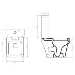 Унитаз BelBagno Janice BB124CP