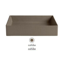 Раковина накладная 60 см ArtCeram Scalino (SCL003 23 00) коричневый