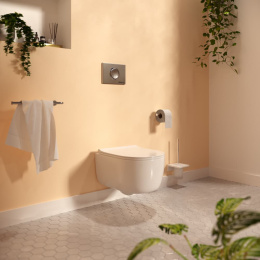 Фото Инсталляция для унитаза Berges Novum 040223 кнопка R3 хром глянец