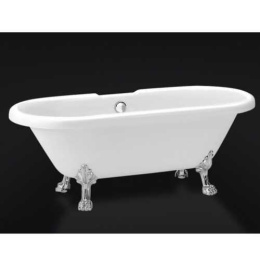 Фото Ванна акриловая 180х85см BelBagno (BB21-CRM) белая
