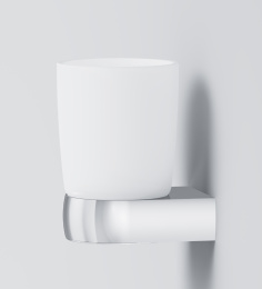 Фото Стеклянный стакан Am.Pm Sensation (A3034300) хром