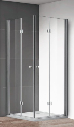 Душевой уголок Cezares Eco-O-ASH-2-90/100-C-Cr 100 x 90 см без поддона