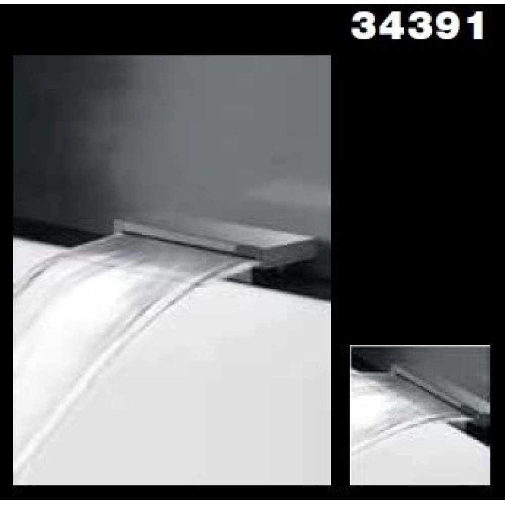Излив для ванны Gessi Cascata (34391#031) хром