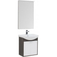 Мебель для ванной Aquanet Грейс 60 дуб кантербери/белый (2 дверцы)