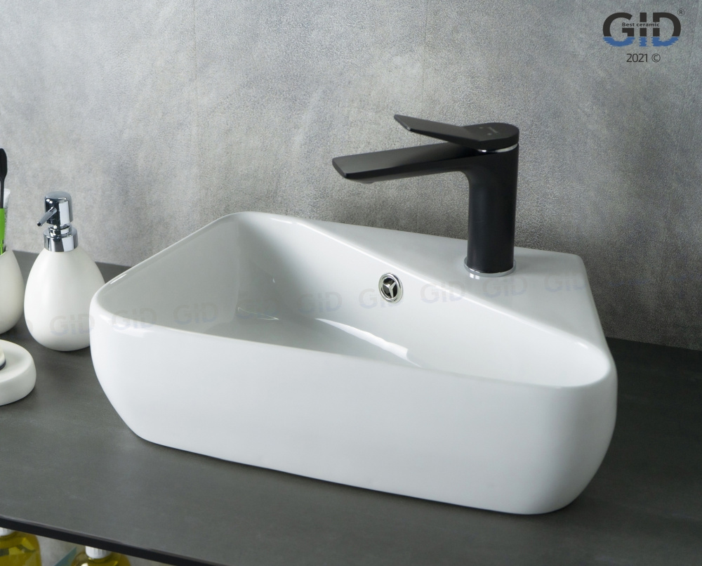 Фото Раковина подвесная Gid N9275L (Чаша слева)