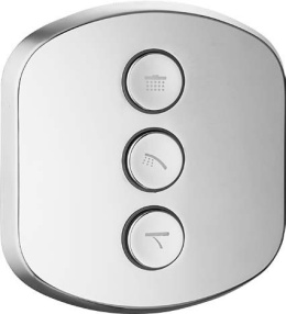 Фото Переключатель для душа Cezares GLOBO-F-DEV3-B-01, встраиваемый, трехпозиционный